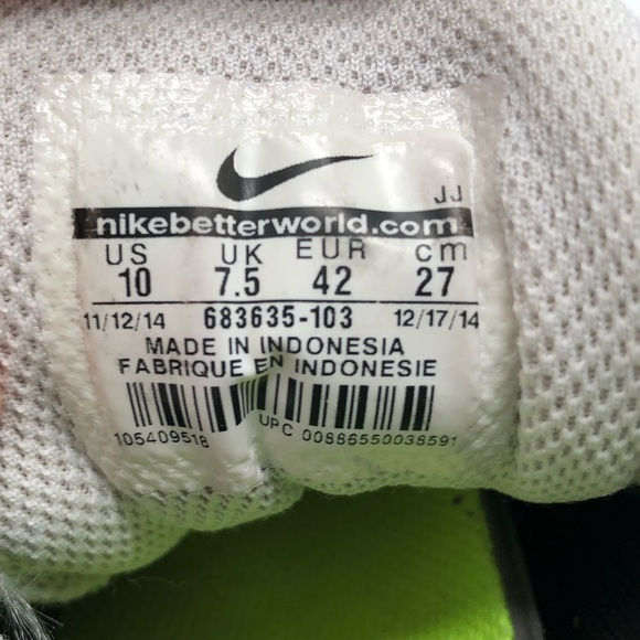 Nike Air Max Tailwind 7 Women’s Running Sneakers Size 10 683635-103 White/Black - Picture 8 of 10